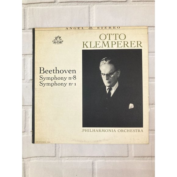 Vintage Classical Vinyl Beethoven Symphony No.1 & 8 Otto Klemperer - Picture 1 of 4